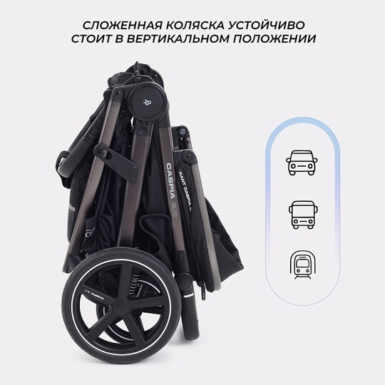 Коляска  прогулочная  Rant Caspia 2.0 2025 Graphite